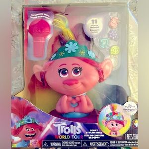 DREAMWORKS TROLLS World Tour Poppy Styling Head - Multi-Colored